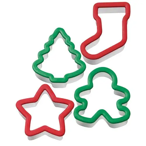 Set de 4 Cortadores para Sándwich o Galletas Wilton