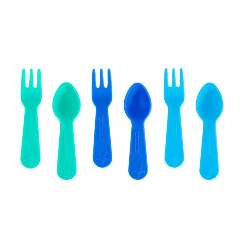 Set de Cuchara y Tenedor Lunch Punch - Azul (Burst)