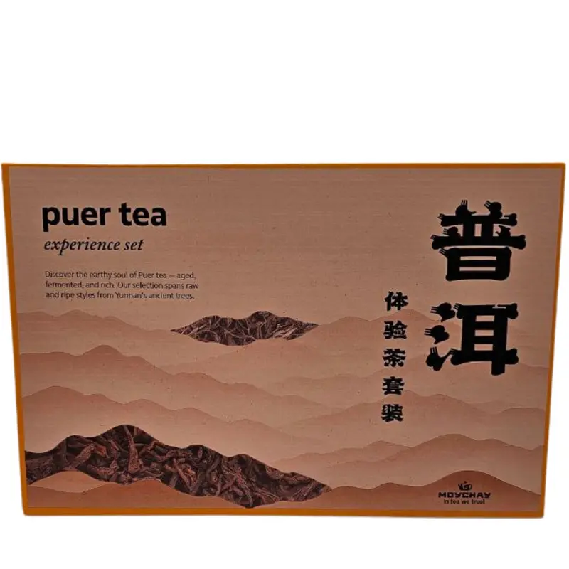 Set de degustación de té Puerh (selección Sheng y Shu)