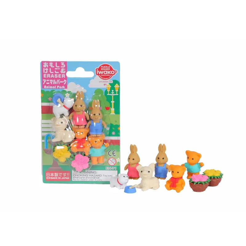 Set de gomas de borrar - IWAKO