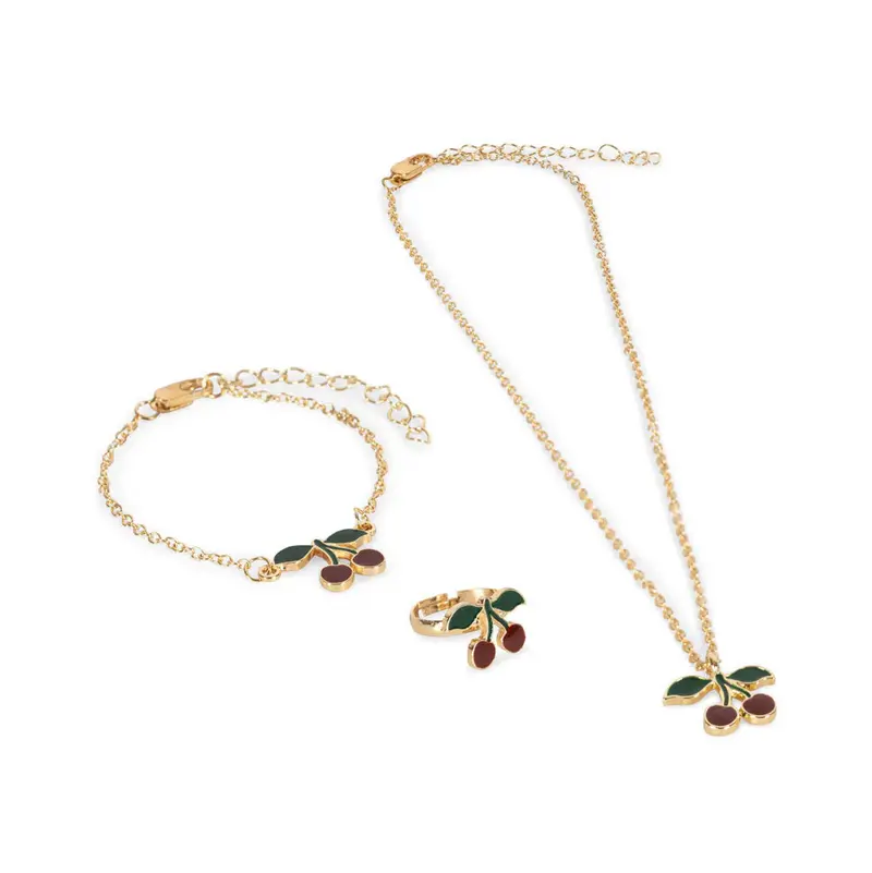 Set de joyas infantiles – Cereza