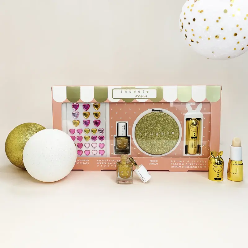 Set de Maquillaje Infantil Glitter Girl Dorado