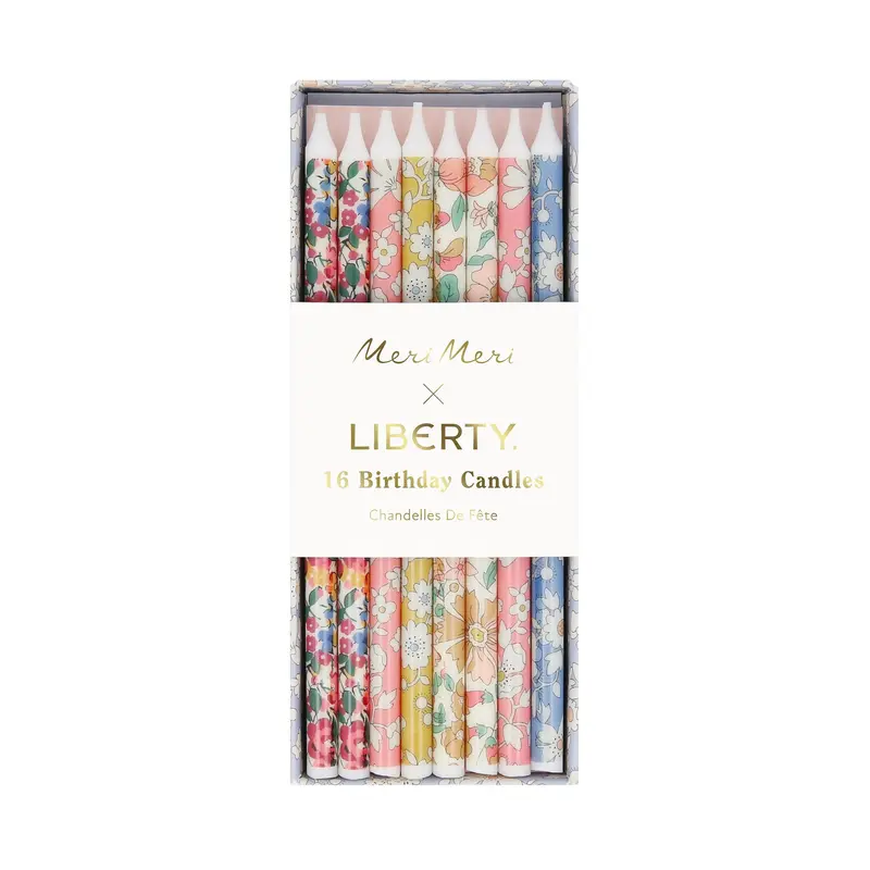 Set de velas cumpleaños Liberty