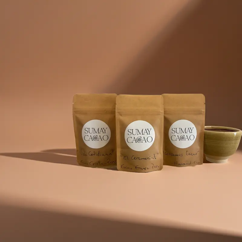Set Descubrimiento Sumay — 3 cacaos × 25 g · 75 g total