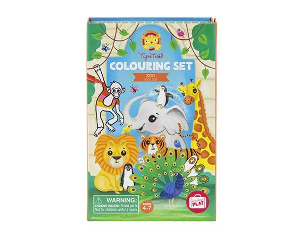 Set para colorear - Zoo