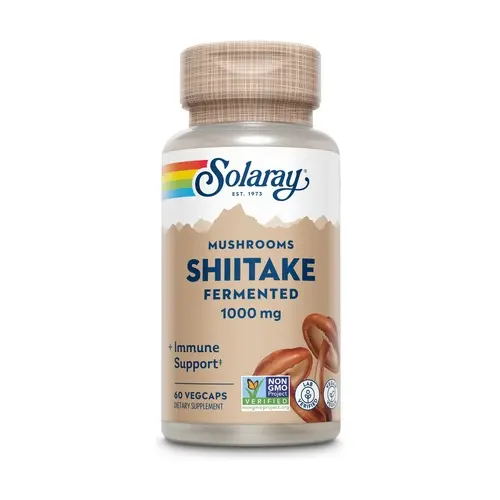 Shiitake fermentado 500 mg - 60caps -  SOLARAY