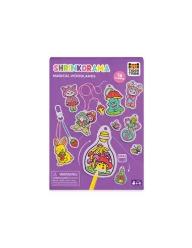 Shrinkorama “Magical Woodlands” – Crea Llaveros y Joyas Mágicas