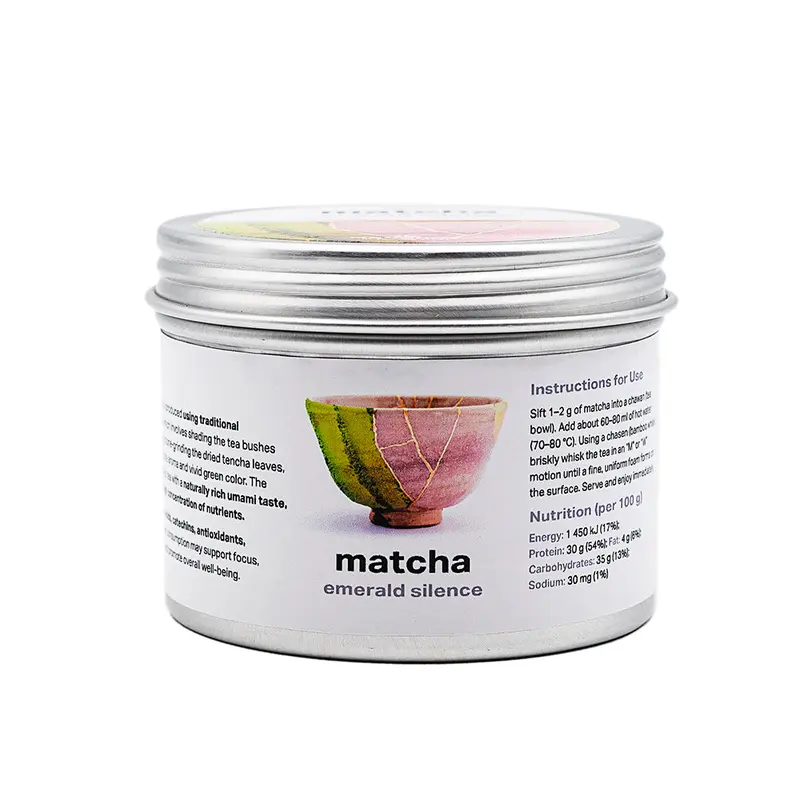 Silencio Esmeralda Matcha premium de Fujian 50g