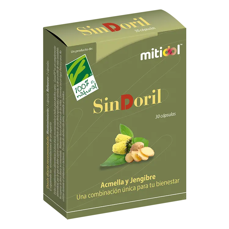 Sindoril 30 cápsulas - CIEN POR CIEN NATURAL