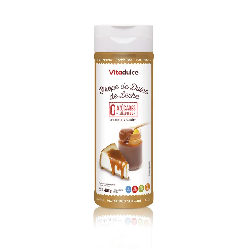 SIROPE DE DULCE DE LECHE 400 GR VITADULCE