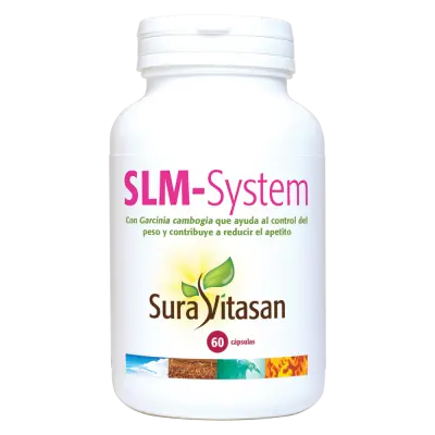 SLM-System- apoyo al metabolismo y control del apetito 60 cápsulas - SURAVITASAN