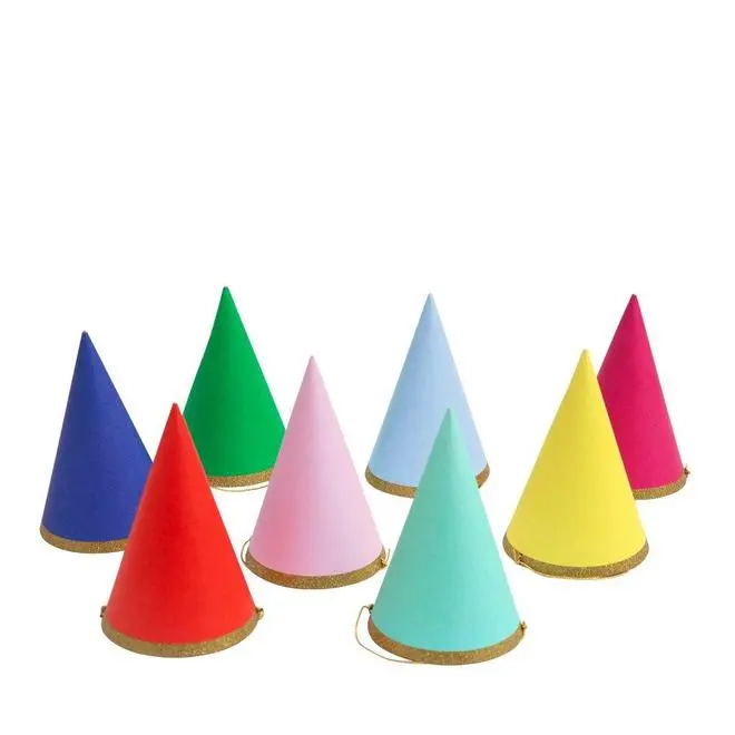 Sombreros de fiesta multicolor