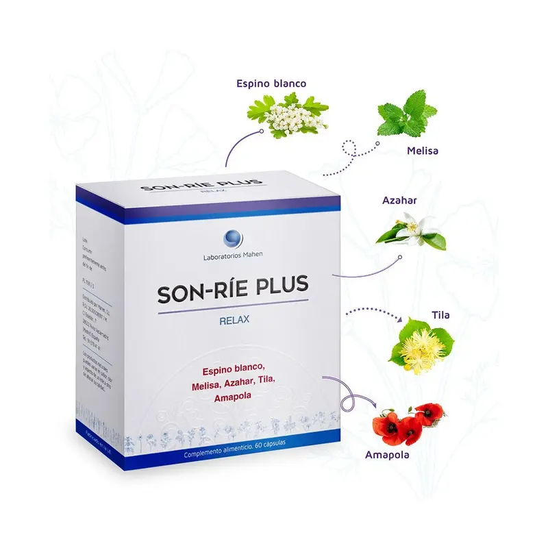 Son Rie plus (descanso y relax) - 60 cápsulas - Mahen