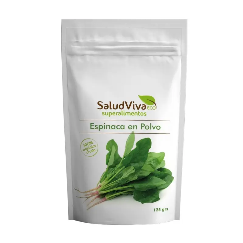Spinach Powder 125g Organic - SALUD VIVA