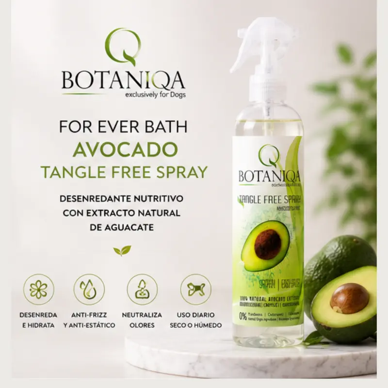 Spray Desenredante nutritivo con extracto natural de aguacate