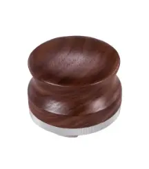 Studio Barista Ajustable Distribuidor 53mm Madera Castaño