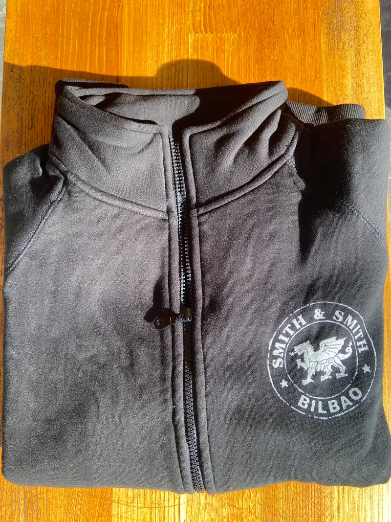 Sudadera Cremallera Smith & Smith Escudo Dragon