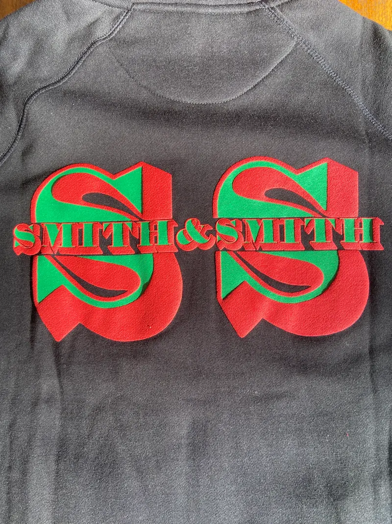 Sudadera Cremallera Smith & Smith S&S en espalda