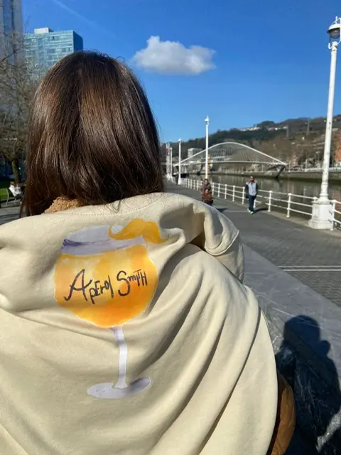 Sudadera Edición Limitada Aperol Smith Beige