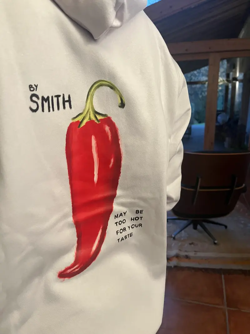 Sudadera Edición Limitada Pimiento Blanca