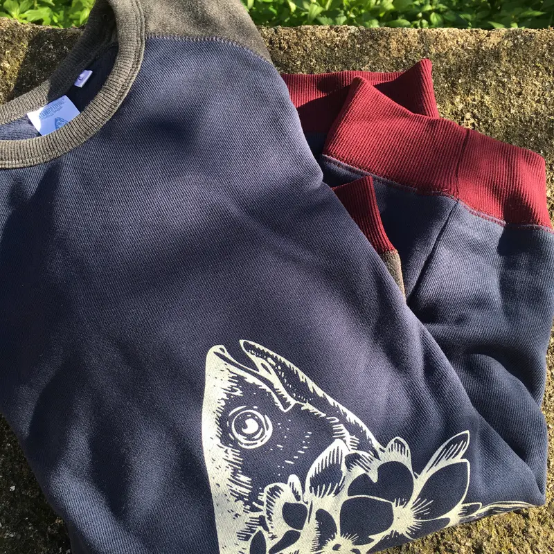 Sudadera tricolor unisex