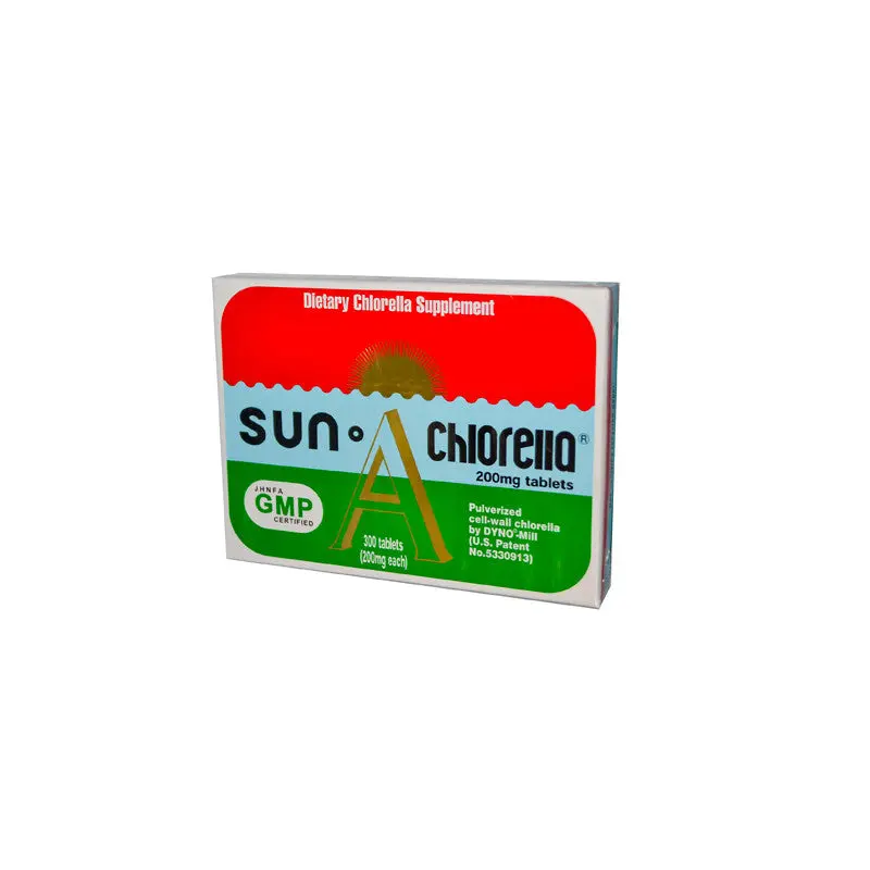 Sun Chlorella 300 Tab 200 mg - GMP