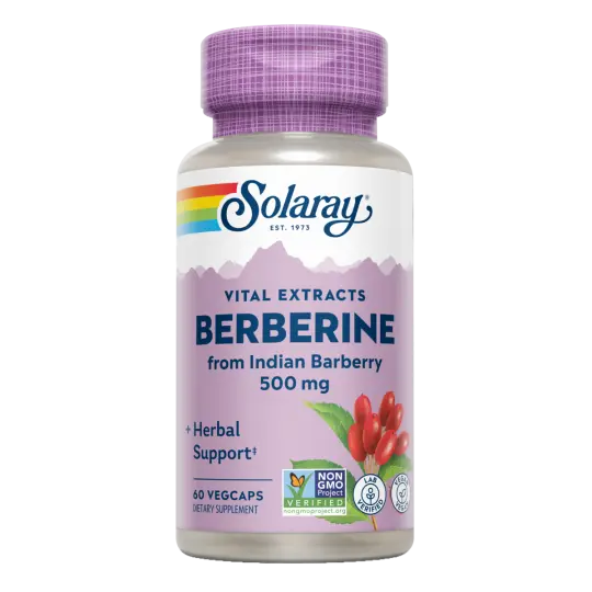 Super Berberine 60 cap 500mg - SOLARAY