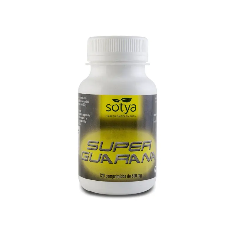 Super guaraná 600 mg 120 comprimidos Sotya