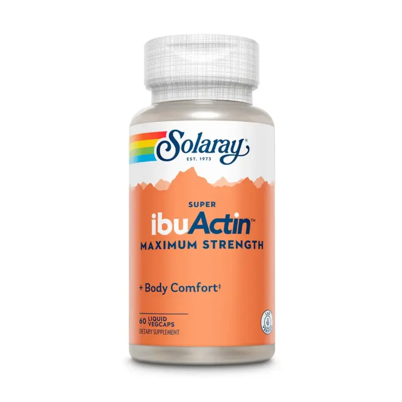 Super IbuActin - 60 vegecápsulas - Solaray