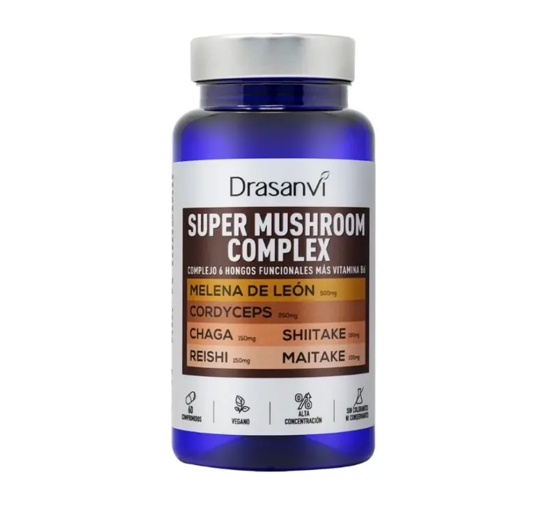 Súper Mushroom complex 60 cap DRASANVI.