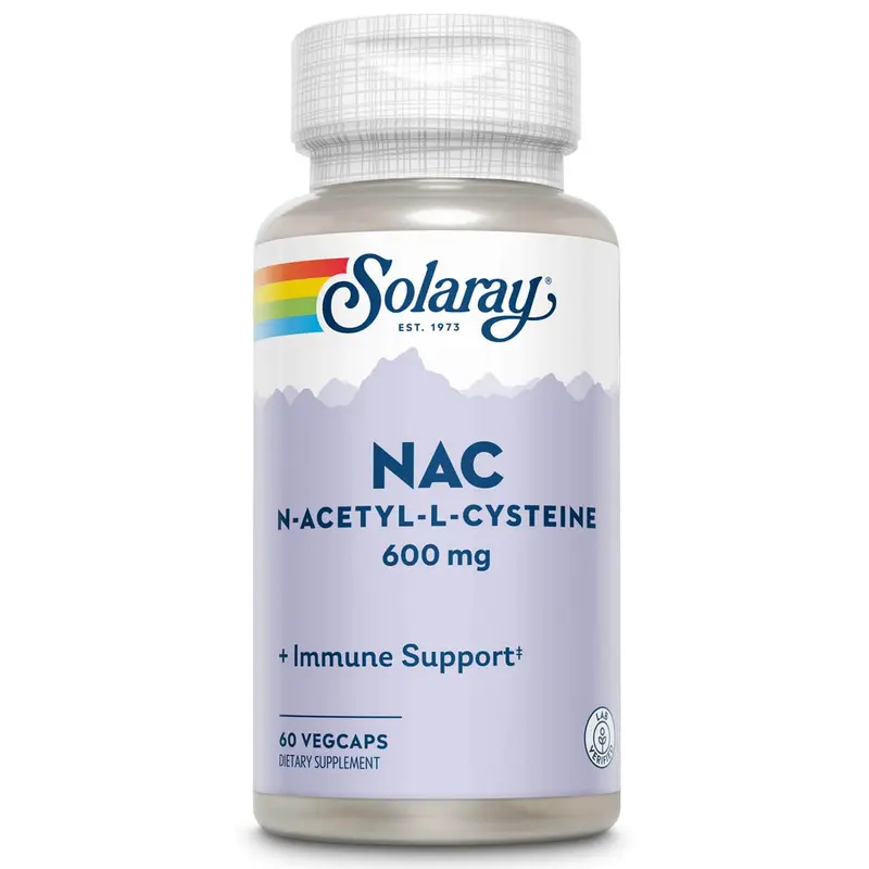 Super NAC - 600mg - 60 vegacaps - Solaray