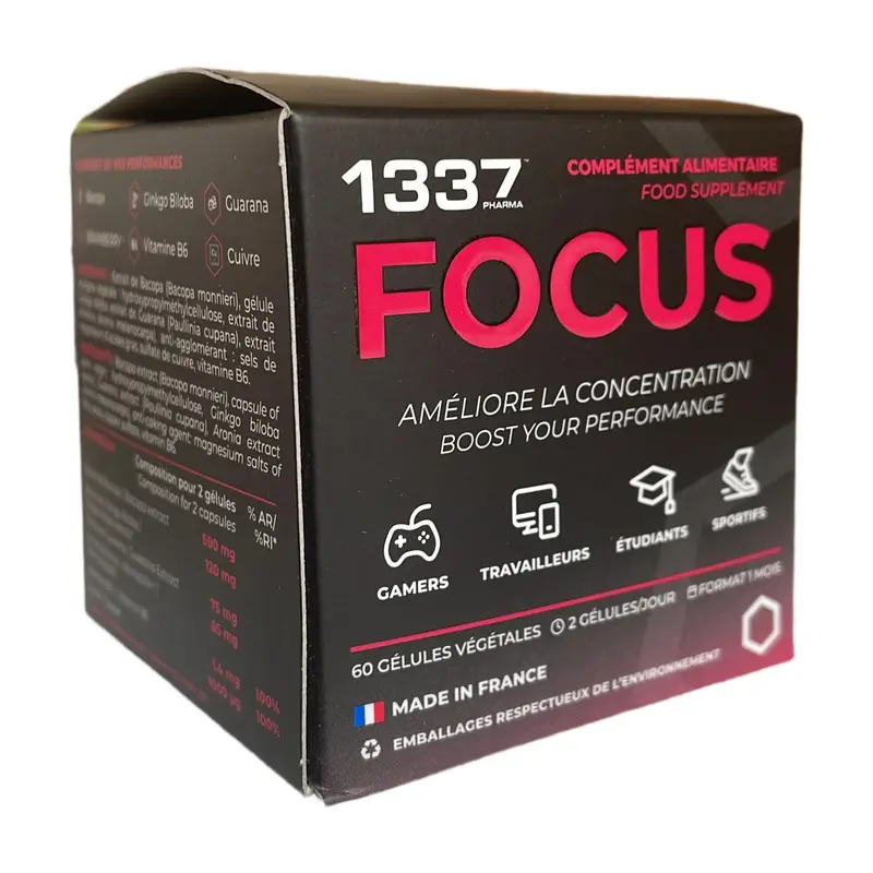 Suplementos 1337 - PHARMA FOCUS