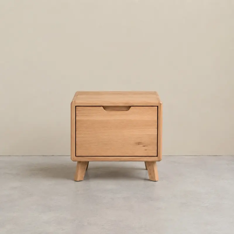 Table de chevet en bois massif Suède 1 – NordicStory