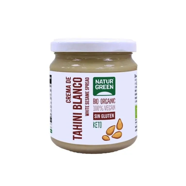 Tahin Blanco pure sesamo Bio 300g Naturgreen
