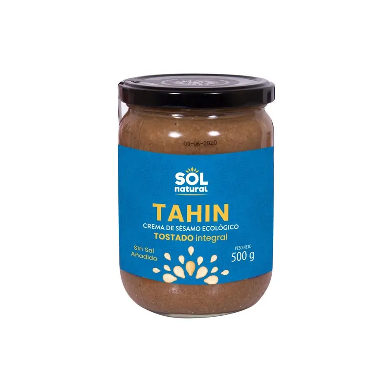 Tahin tostado bio 500g Sol natural