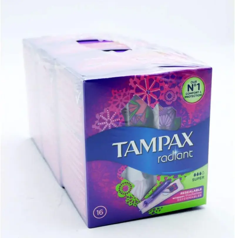Tampax Platinum Super Tampones con Aplicador (16 uds)
