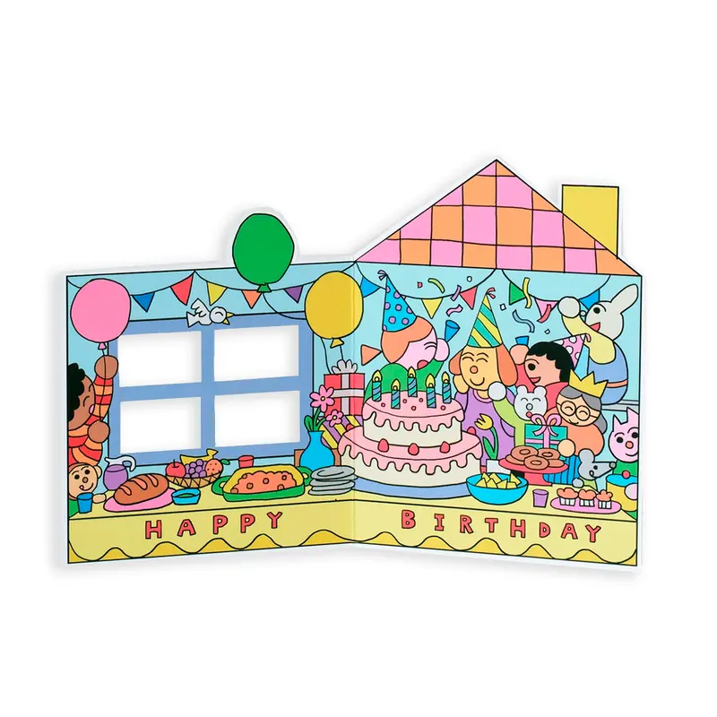 Tarjeta Birthday House Party