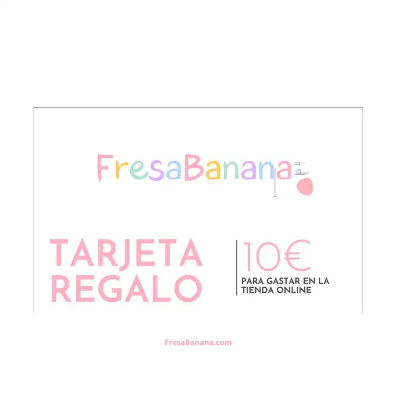 Tarjeta de regalo FresaBanana