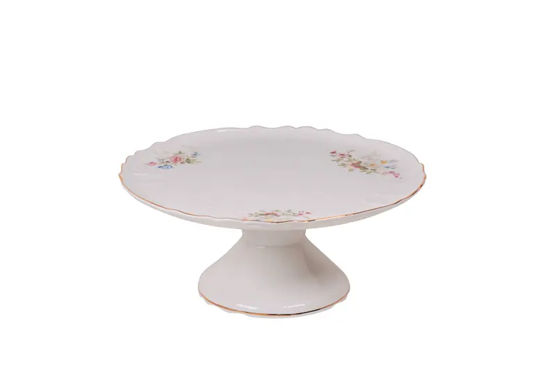 Tartero para pastel English Garden de porcelana, 31 cm