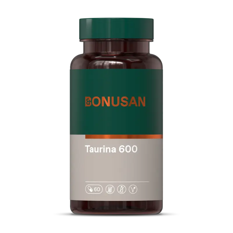 Taurina 600 mg / 60caps - BONUSAN