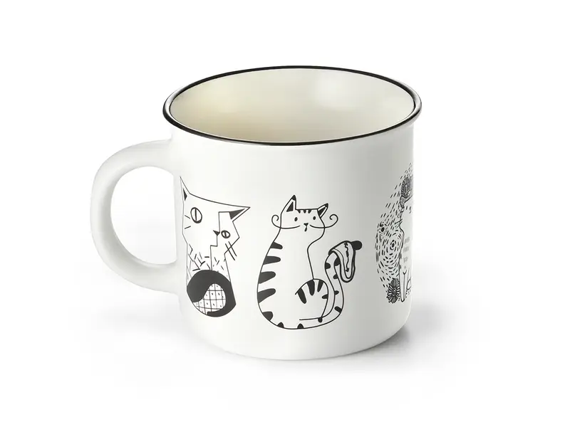 Taza "Artist Cats"