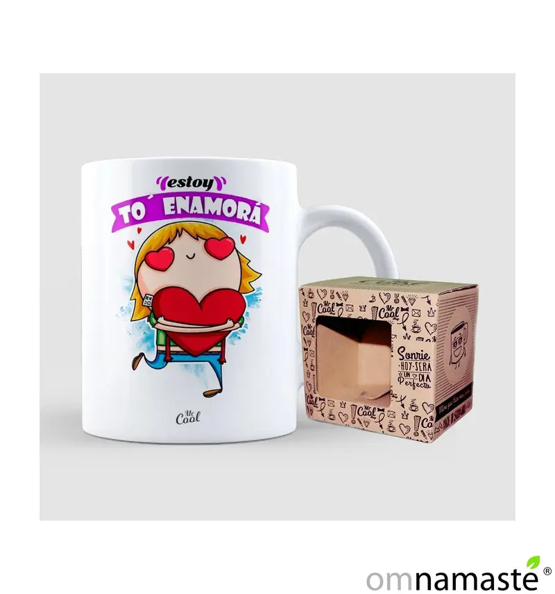 Taza "estoy to enamorá"