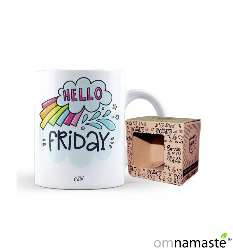 Taza Hello friday