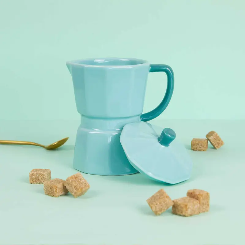 Taza Moka Azul