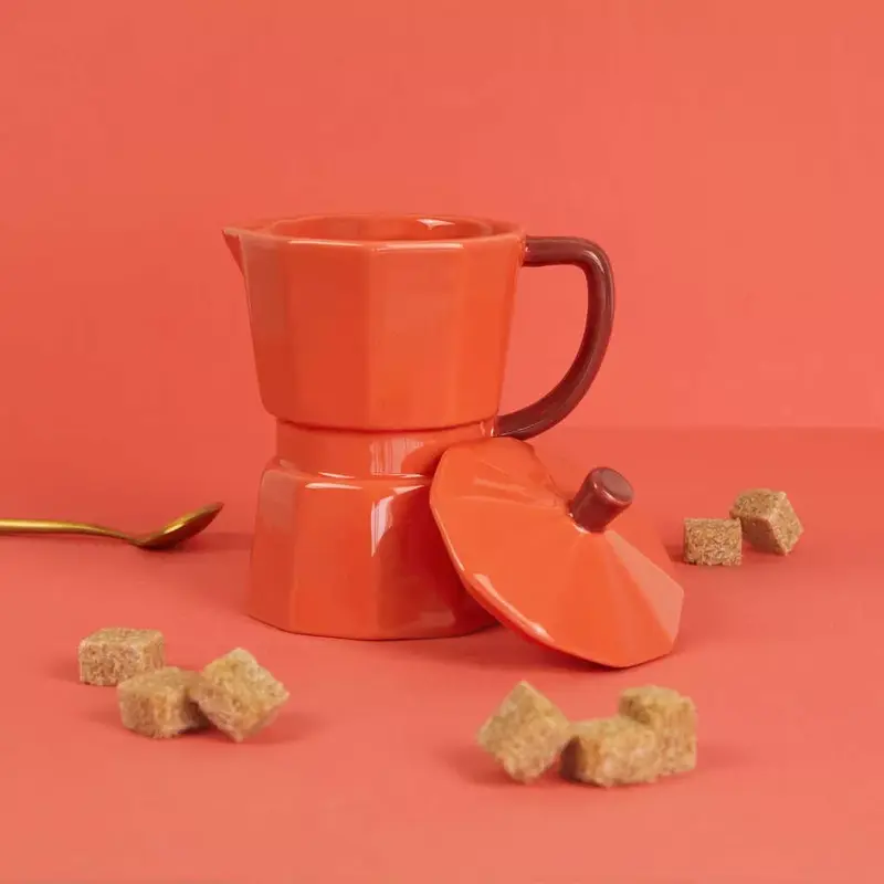 Taza Moka Roja