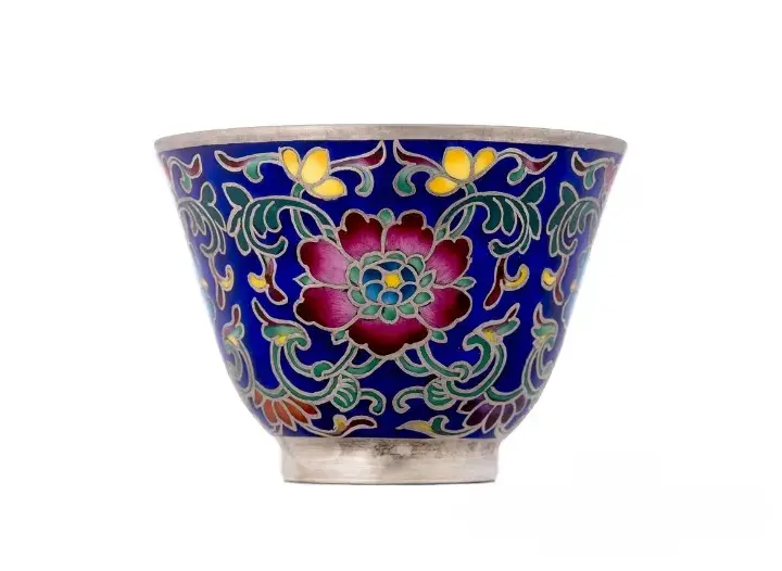 Taza n.º 20321, porcelana de Jingdezhen, pintada a mano, 88 ml.