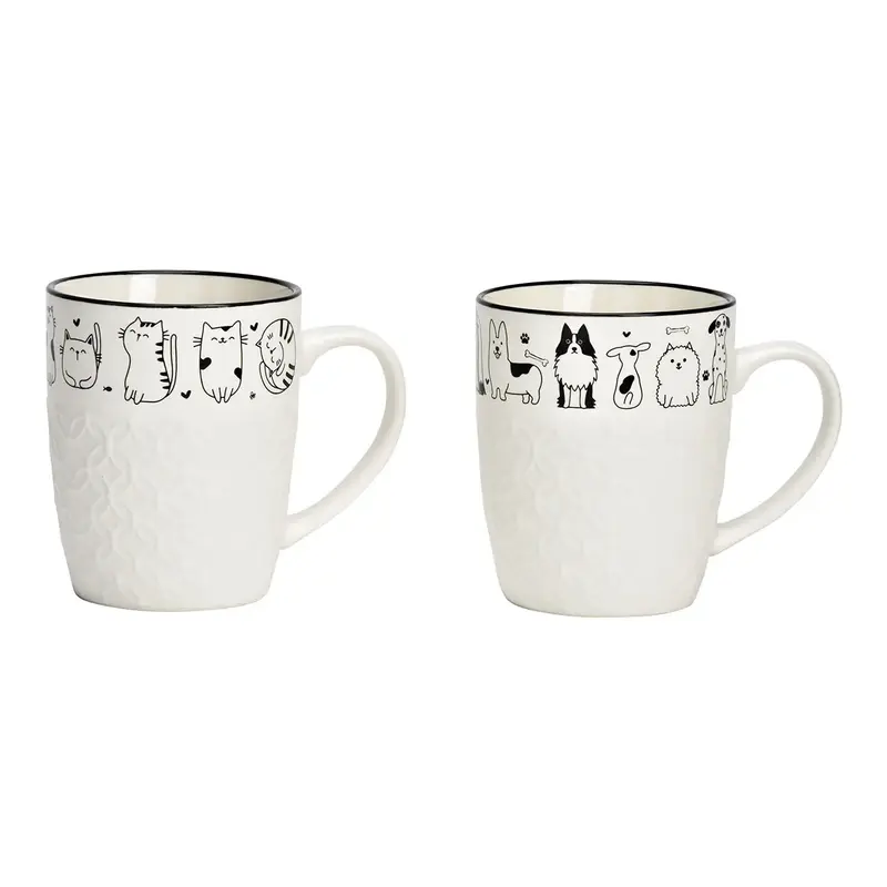 Taza "Perro y Gato"