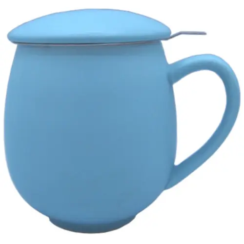 Taza Tisanera de Porcelana azul Zaara
