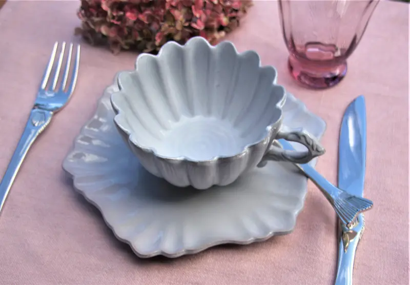 Taza Vajilla Flor