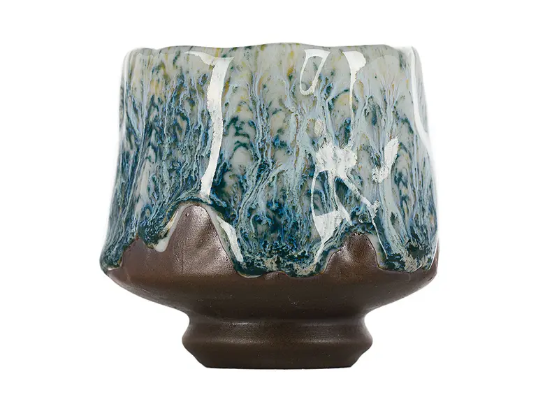 Taza Zen Chazuke Verde Pavo Real # 94494